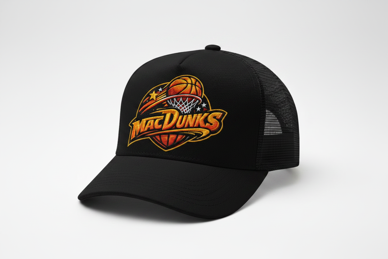 Black MacdDunks Snapback