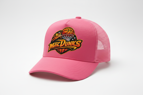 Pink MacdDunks Trucker Cap